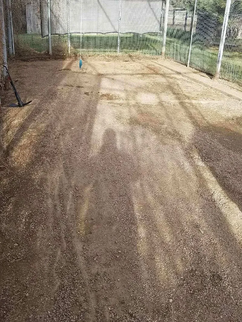Residential Artificial Turf Install before photo Residential Artificial Turf Install before photo